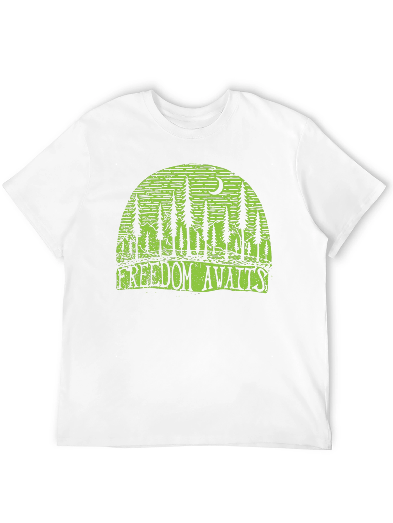 Freedom Awaits Graphic Tee - Nature Inspired Design