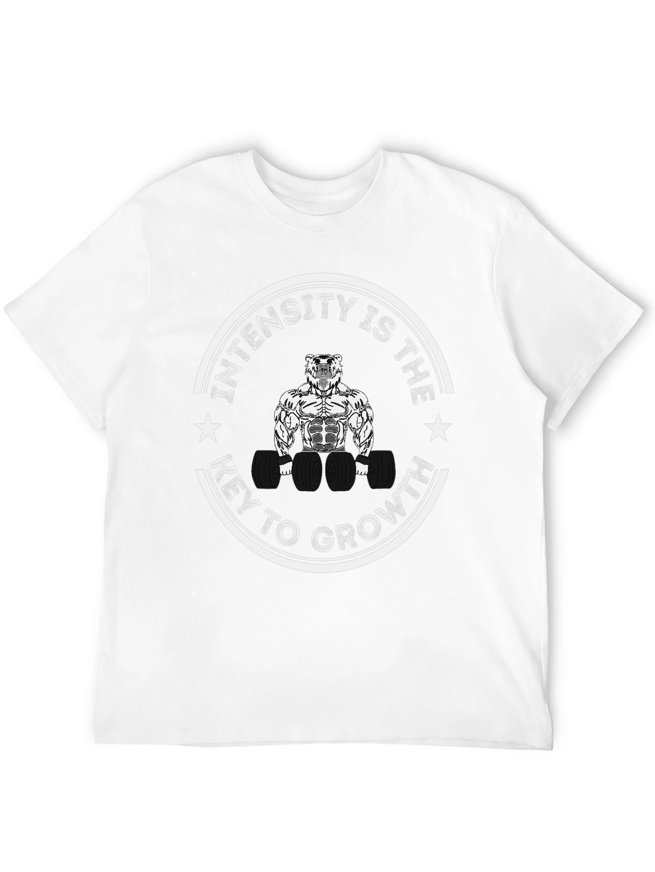 Intensity is Key to Growth Black T-Shirt