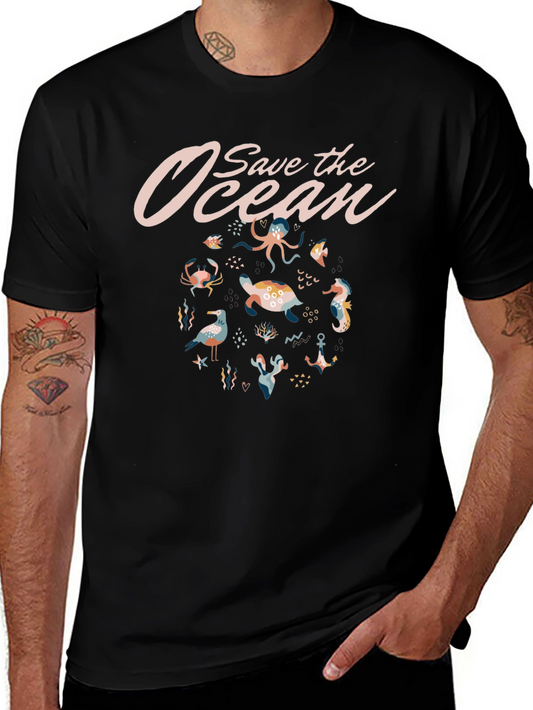 Save The Ocean Graphic Tee