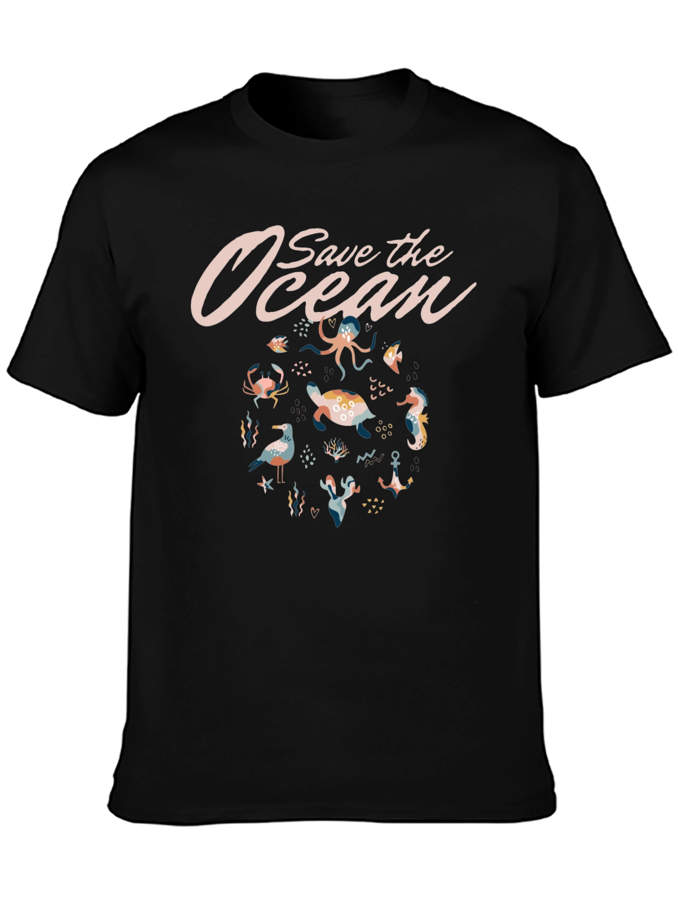 Save The Ocean Graphic Tee
