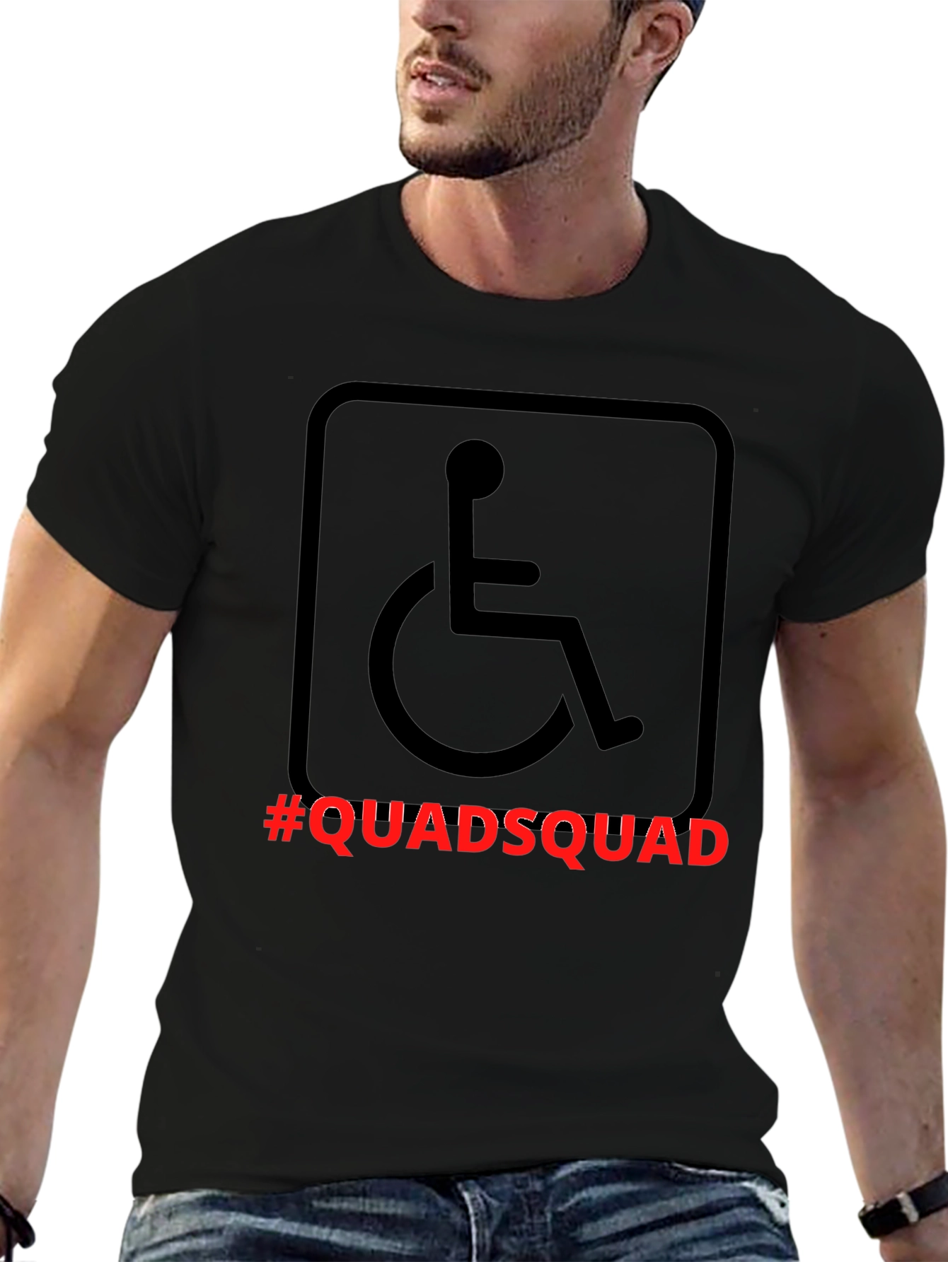 Quadsquad Graphic T-Shirt - Disability Awareness