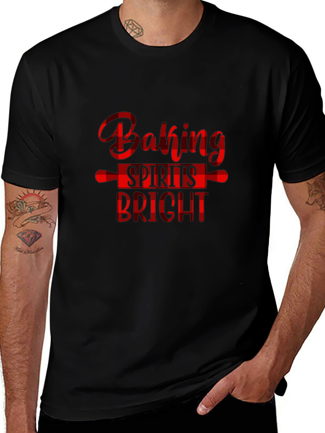Baking Spirits Bright Christmas T-Shirt