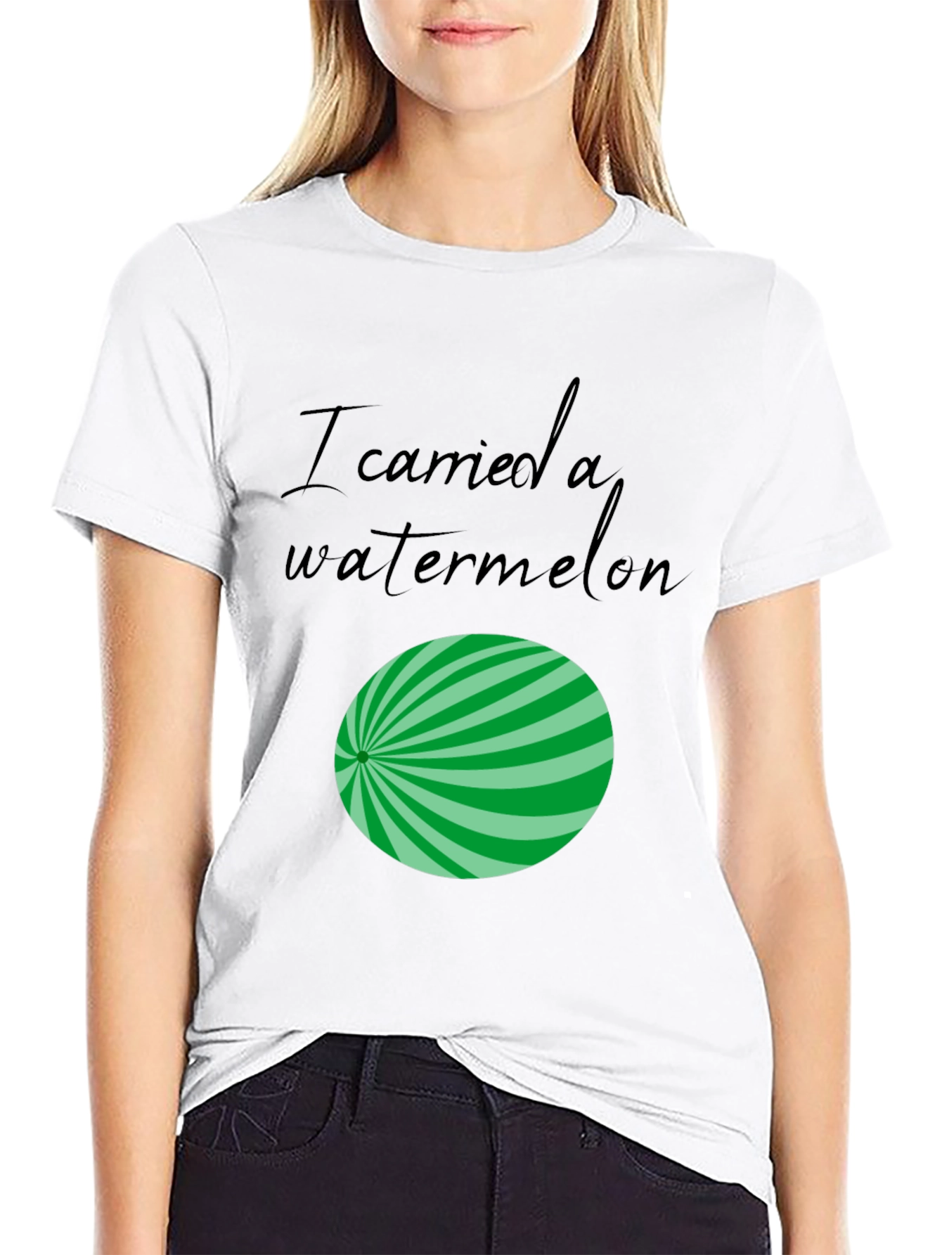 I Carried a Watermelon T-Shirt - Classic Fit