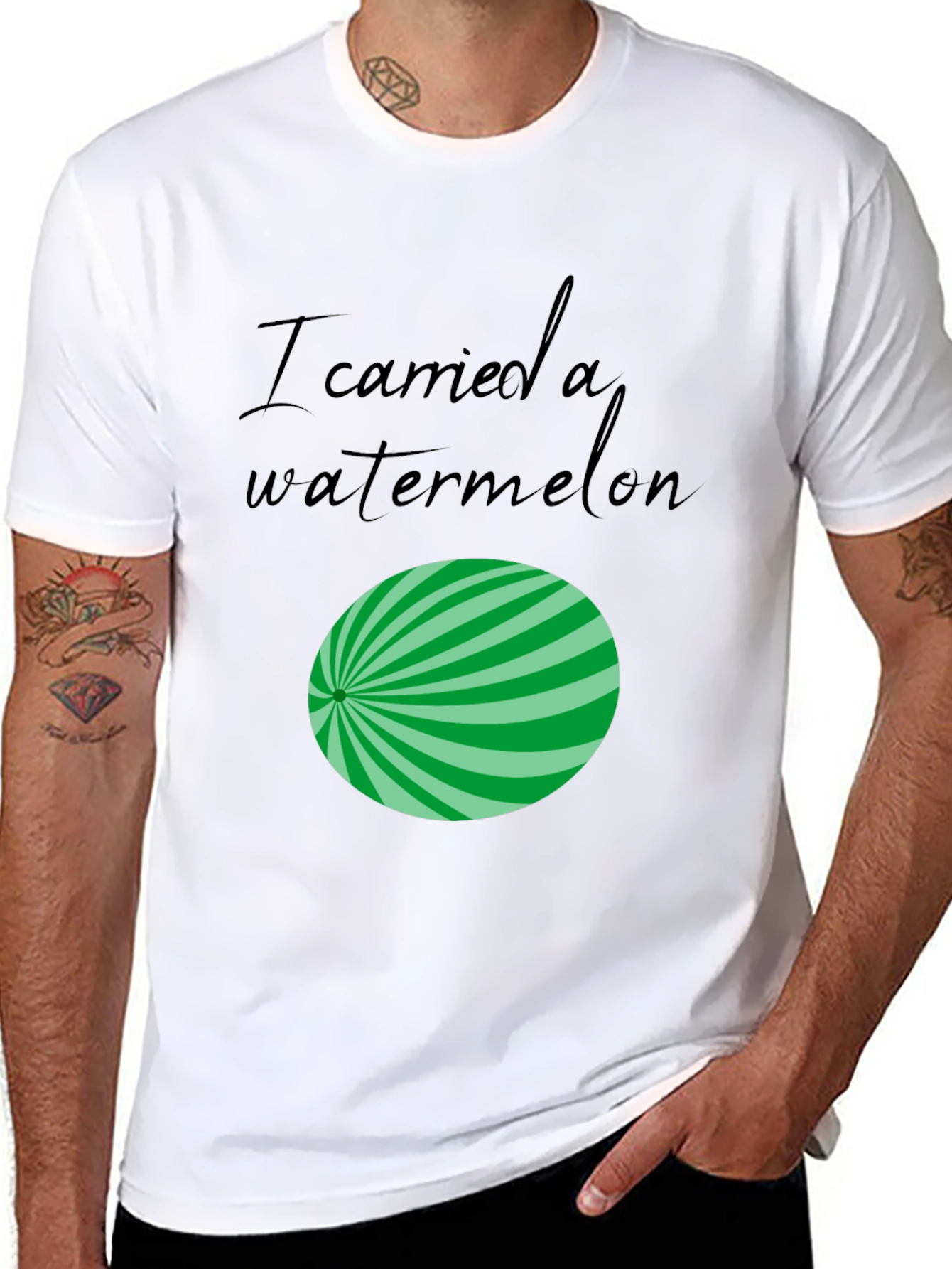 I Carried a Watermelon T-Shirt - Classic Fit