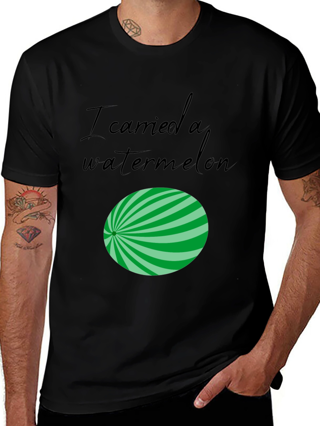 I Carried a Watermelon T-Shirt - Classic Fit