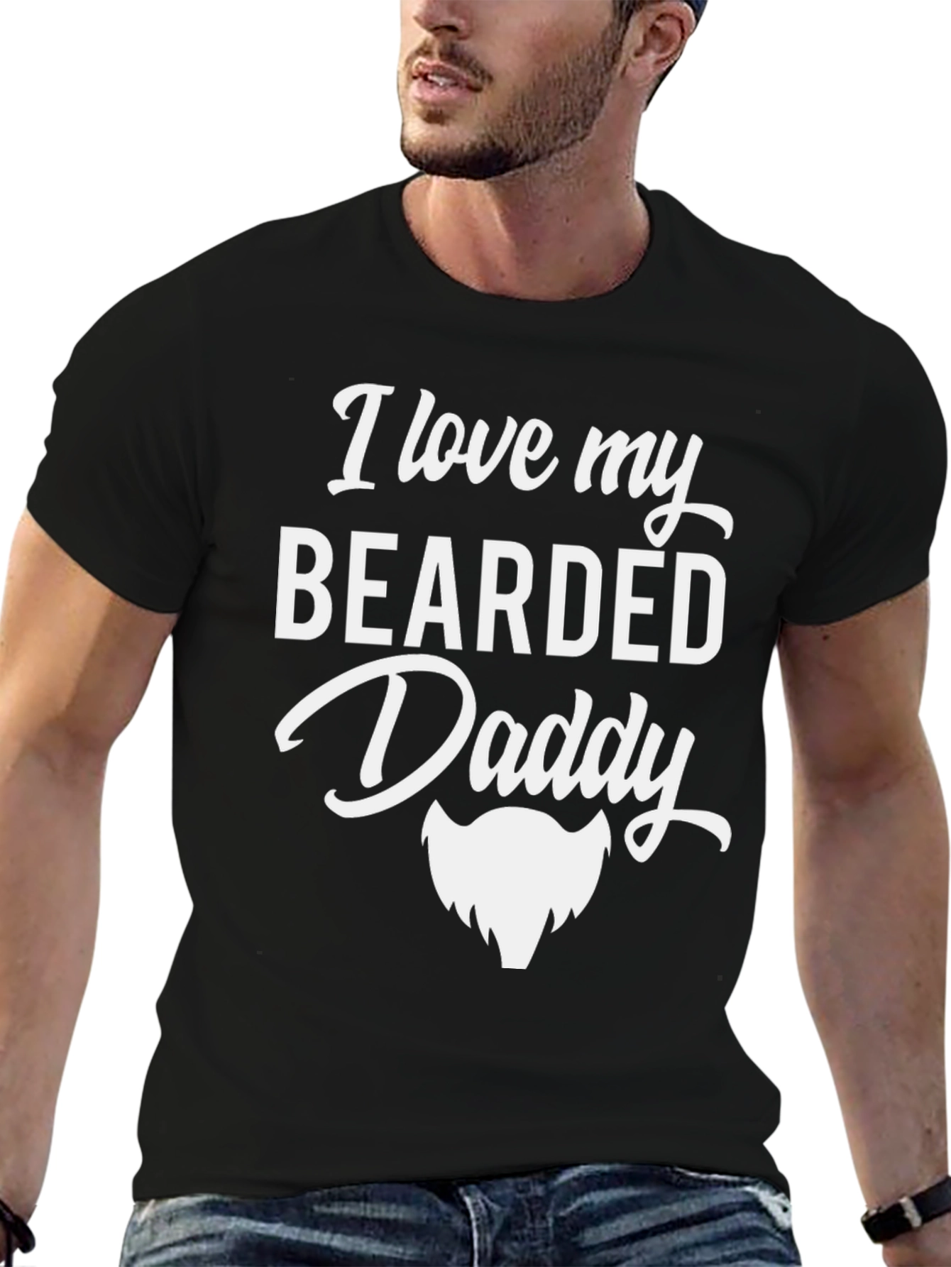 I Love My Bearded Daddy T-Shirt