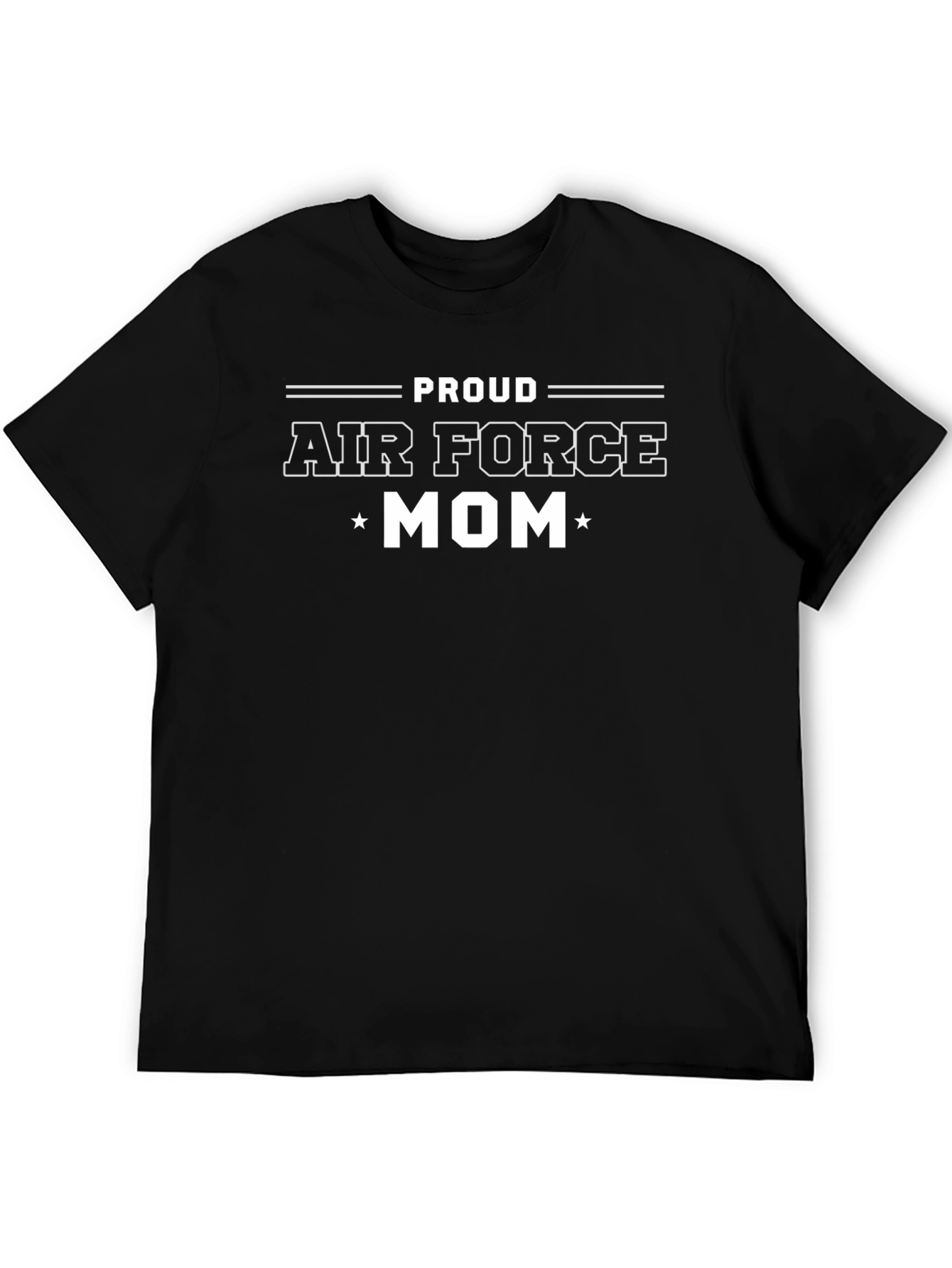 Proud Air Force Mom Graphic T-Shirt