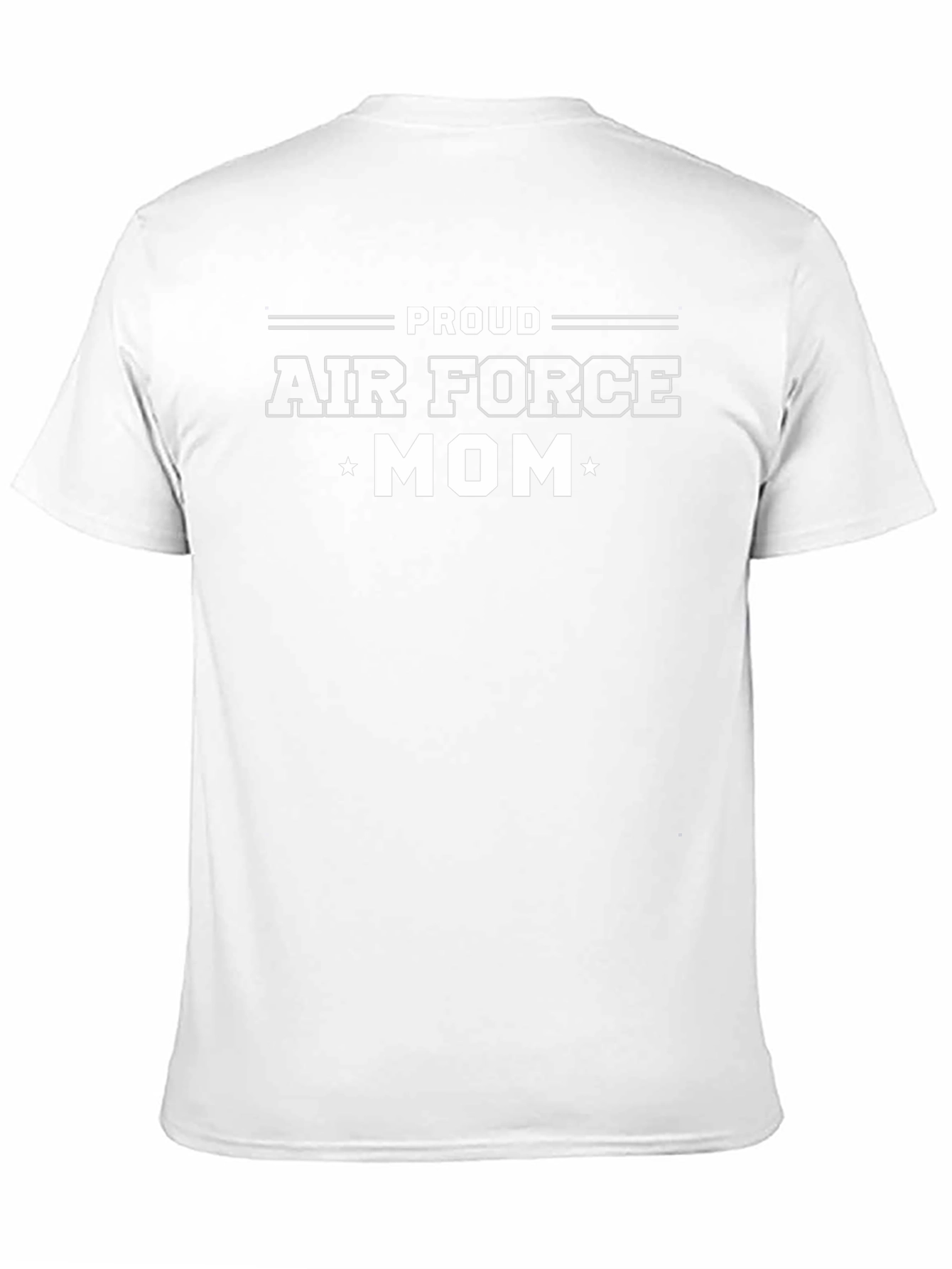 Proud Air Force Mom Graphic T-Shirt