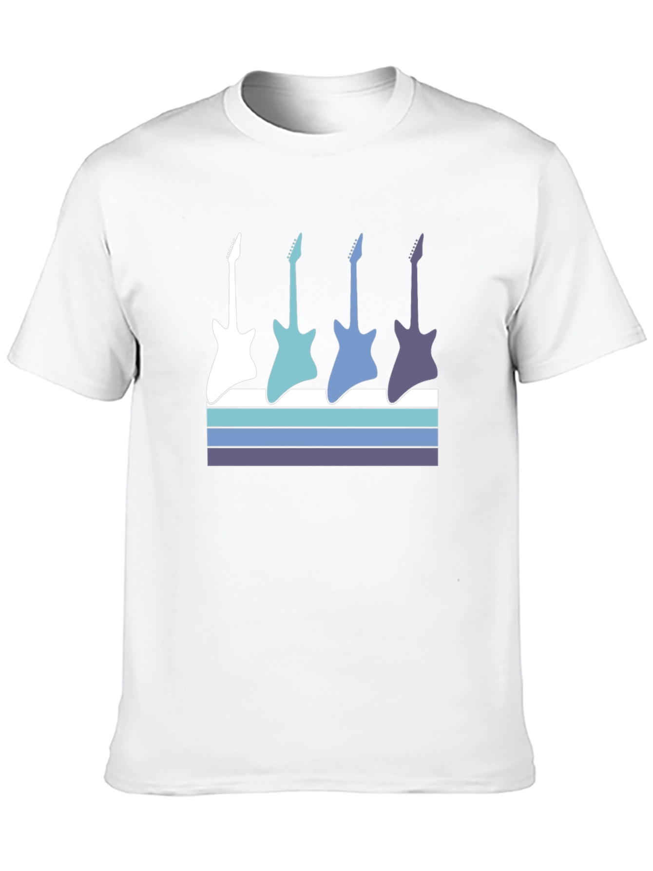 Guitar Silhouette Graphic Tee