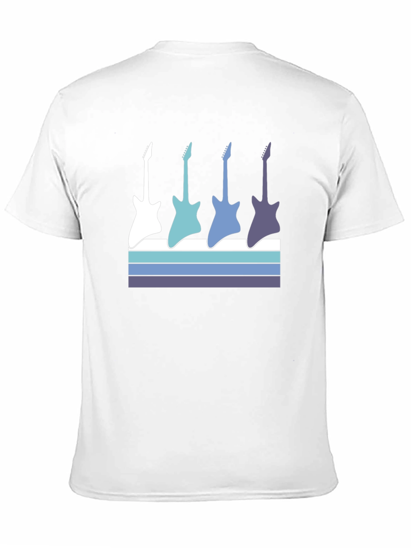 Guitar Silhouette Graphic Tee