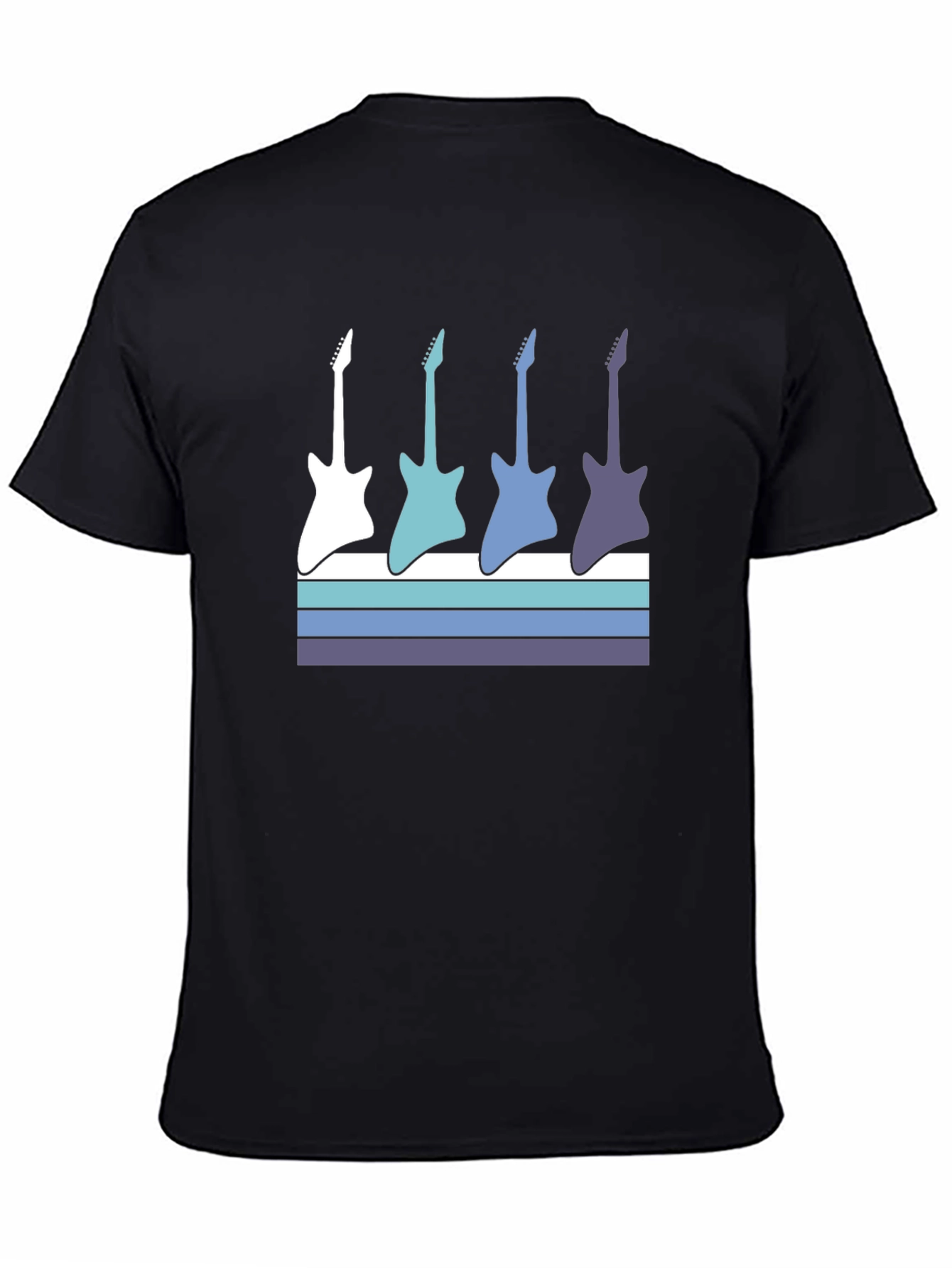 Guitar Silhouette Graphic Tee