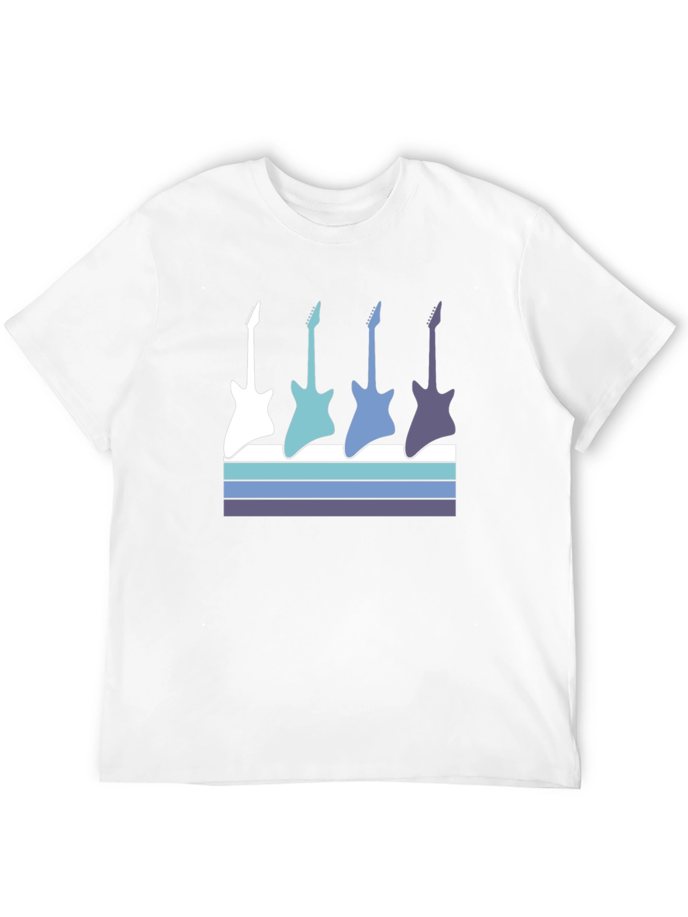 Guitar Silhouette Graphic Tee