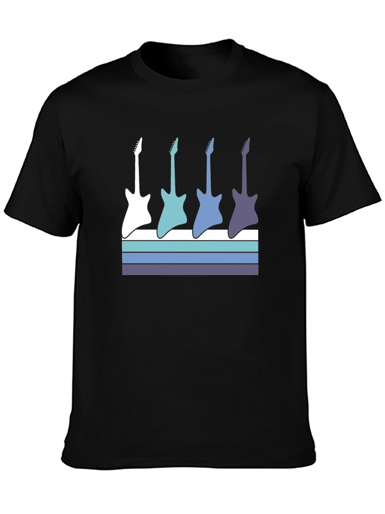 Guitar Silhouette Graphic Tee