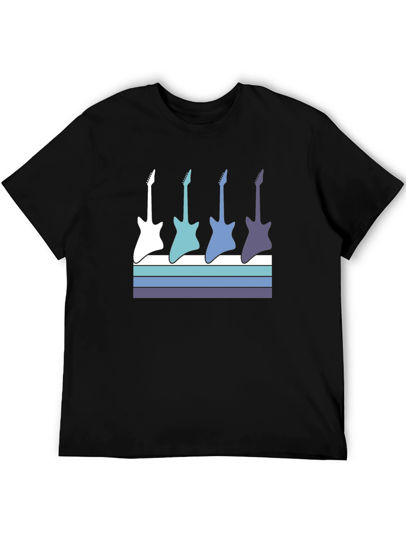 Guitar Silhouette Graphic Tee