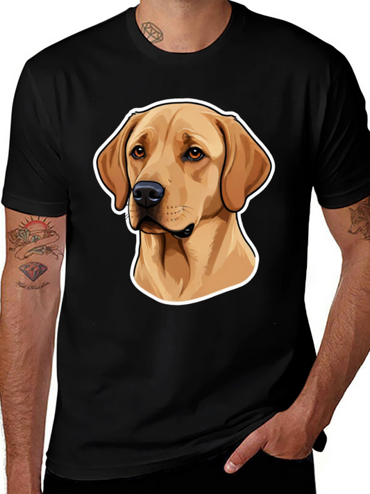 Labrador Dog Graphic T-Shirt - Stylish Dog Lover Tee