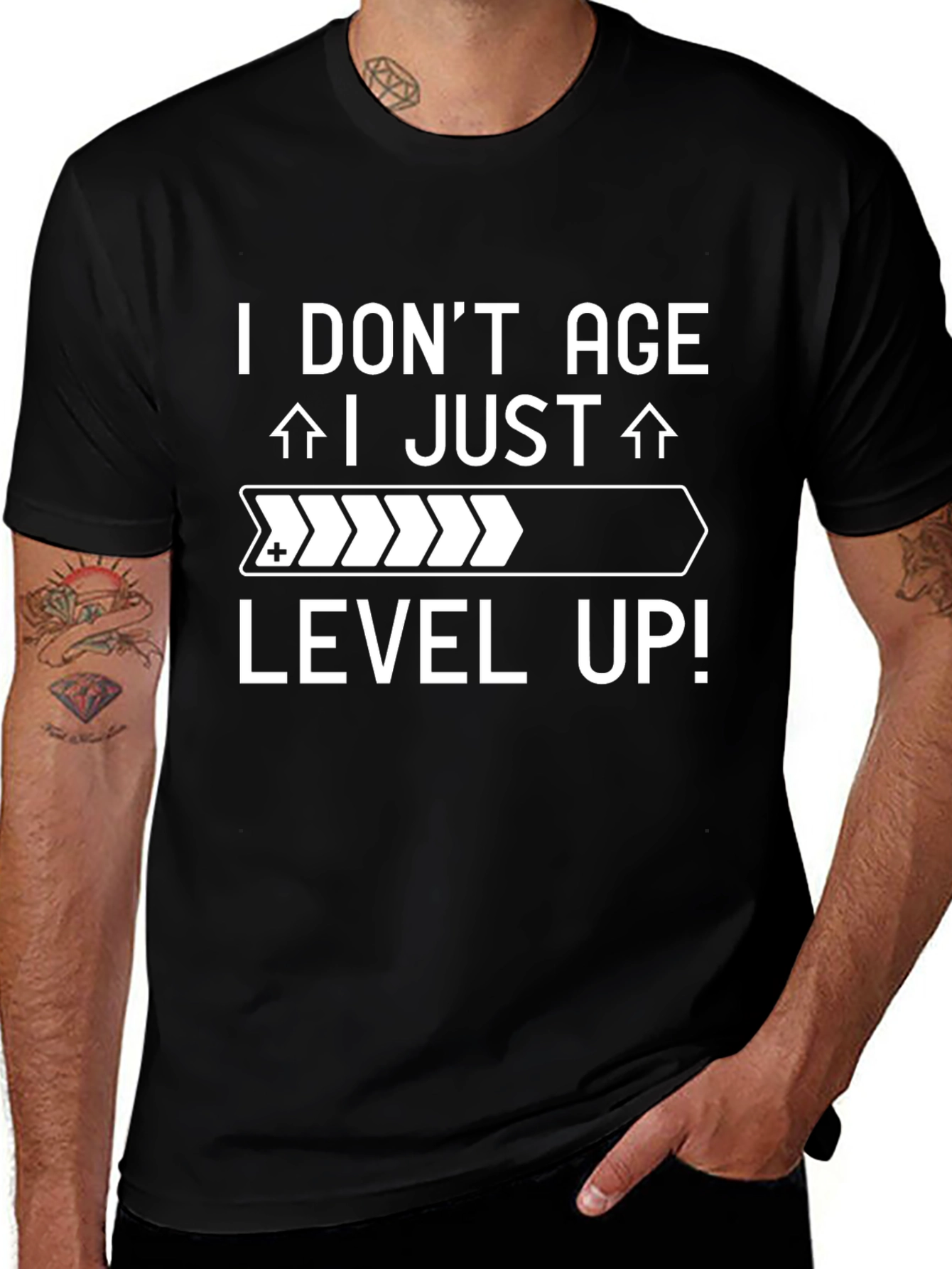 Level Up Graphic Tee