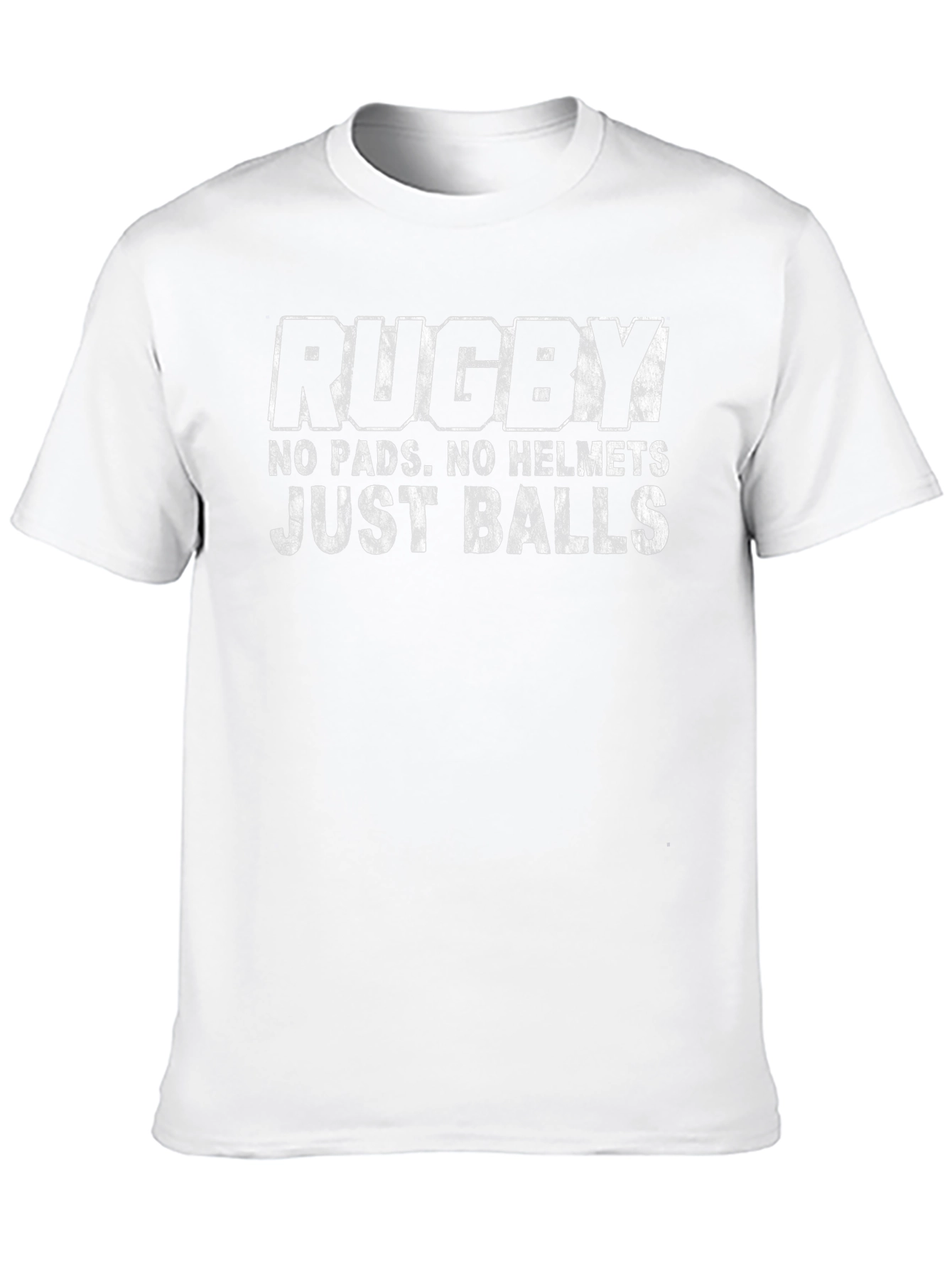 Rugby T-Shirt No Pads No Helmets