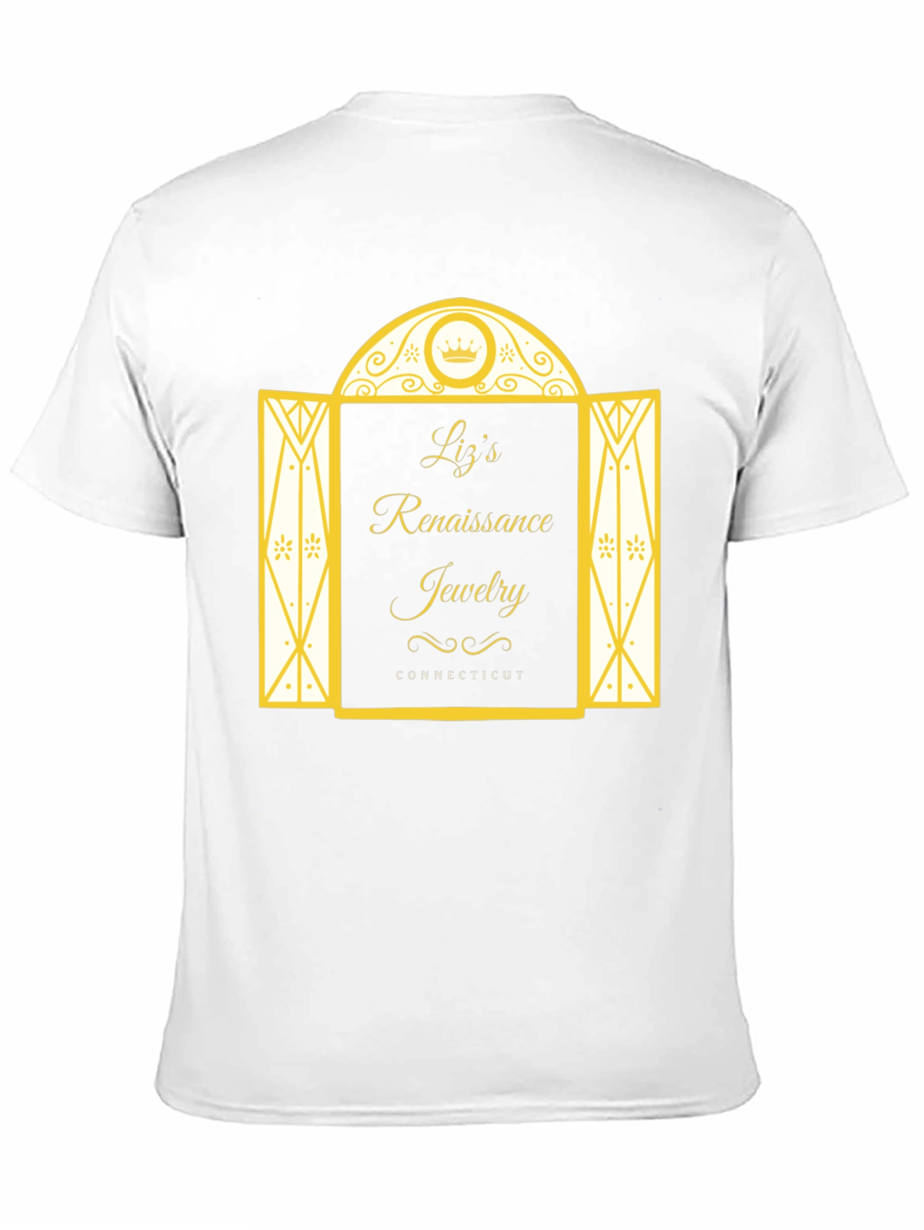 Lizs Renaissance Jewelry Black T-Shirt