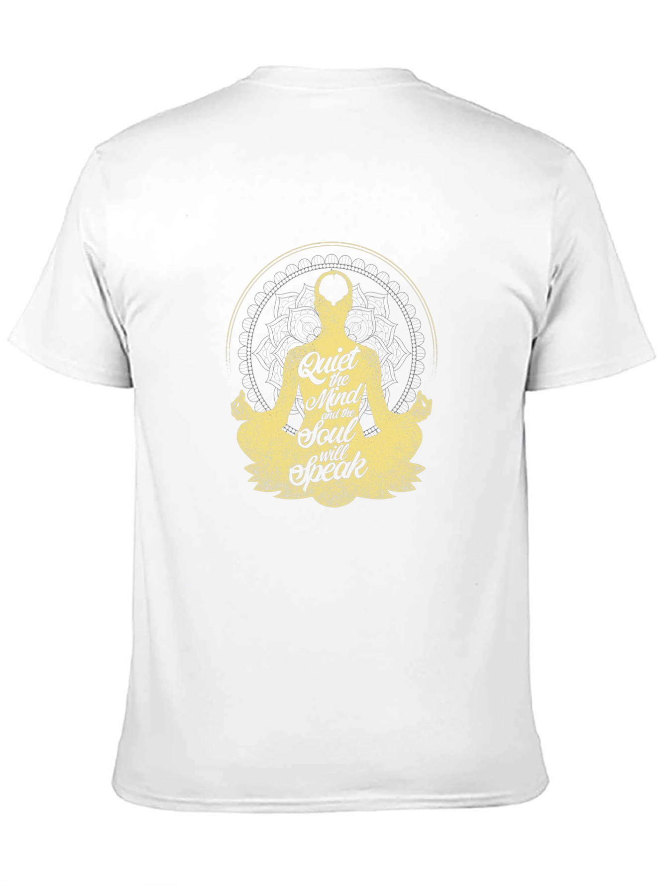 Quiet Mind Soul Speak T-Shirt - Meditative Design