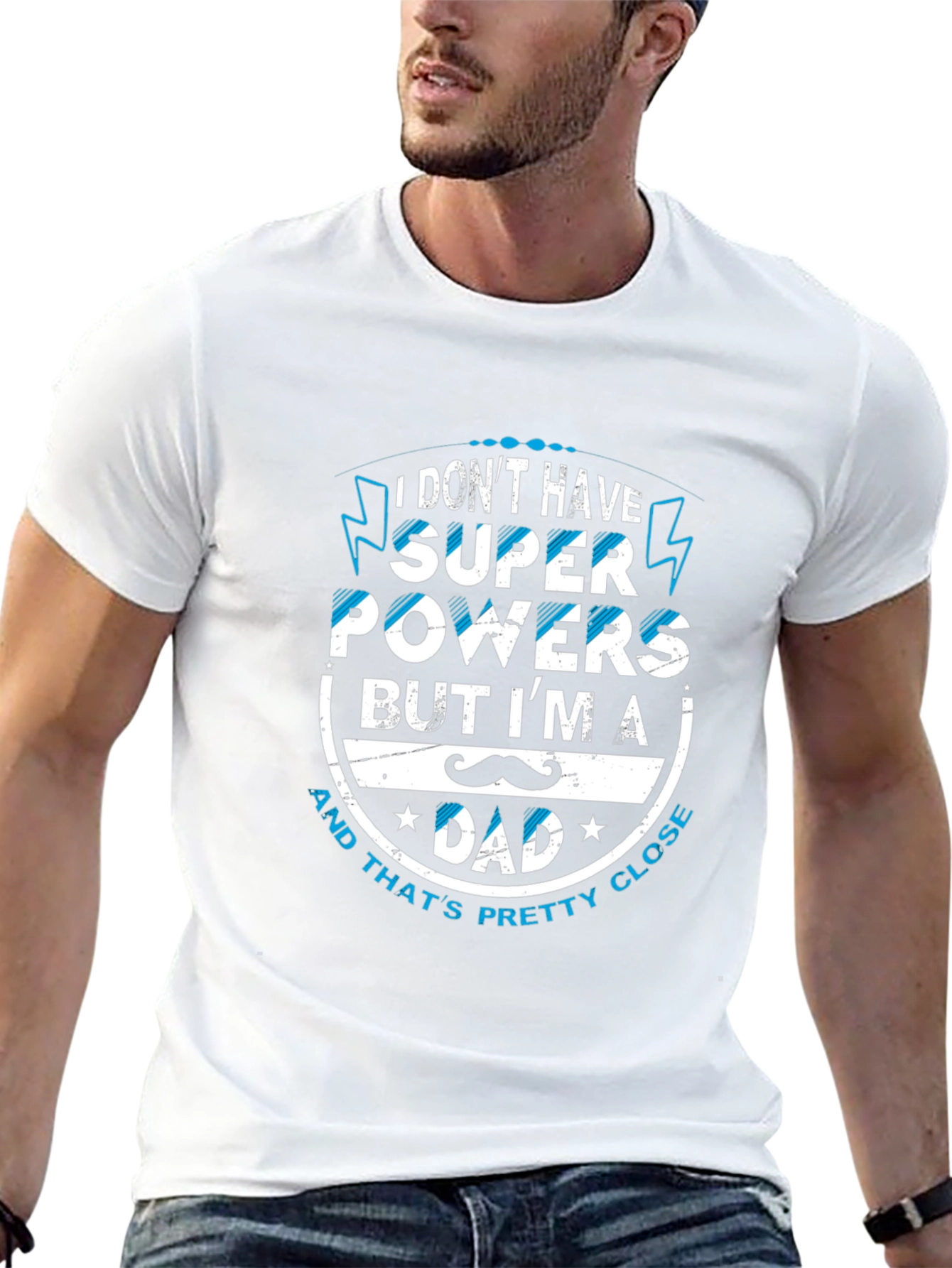 Super Dad T-Shirt - Perfect Fathers Day Gift!