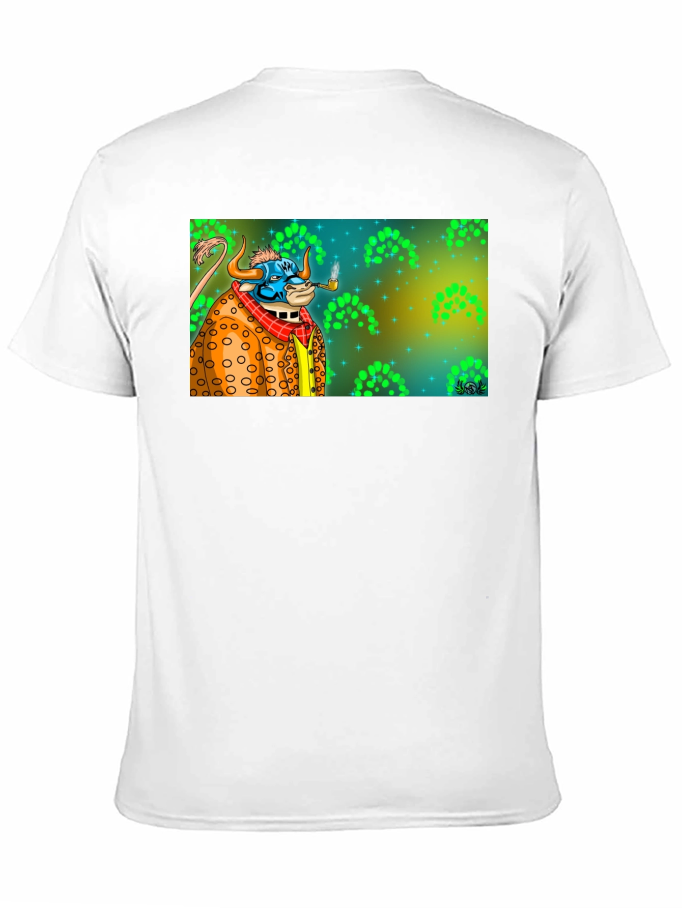 Smoking Bull Graphic Tee - Mens Black T-Shirt