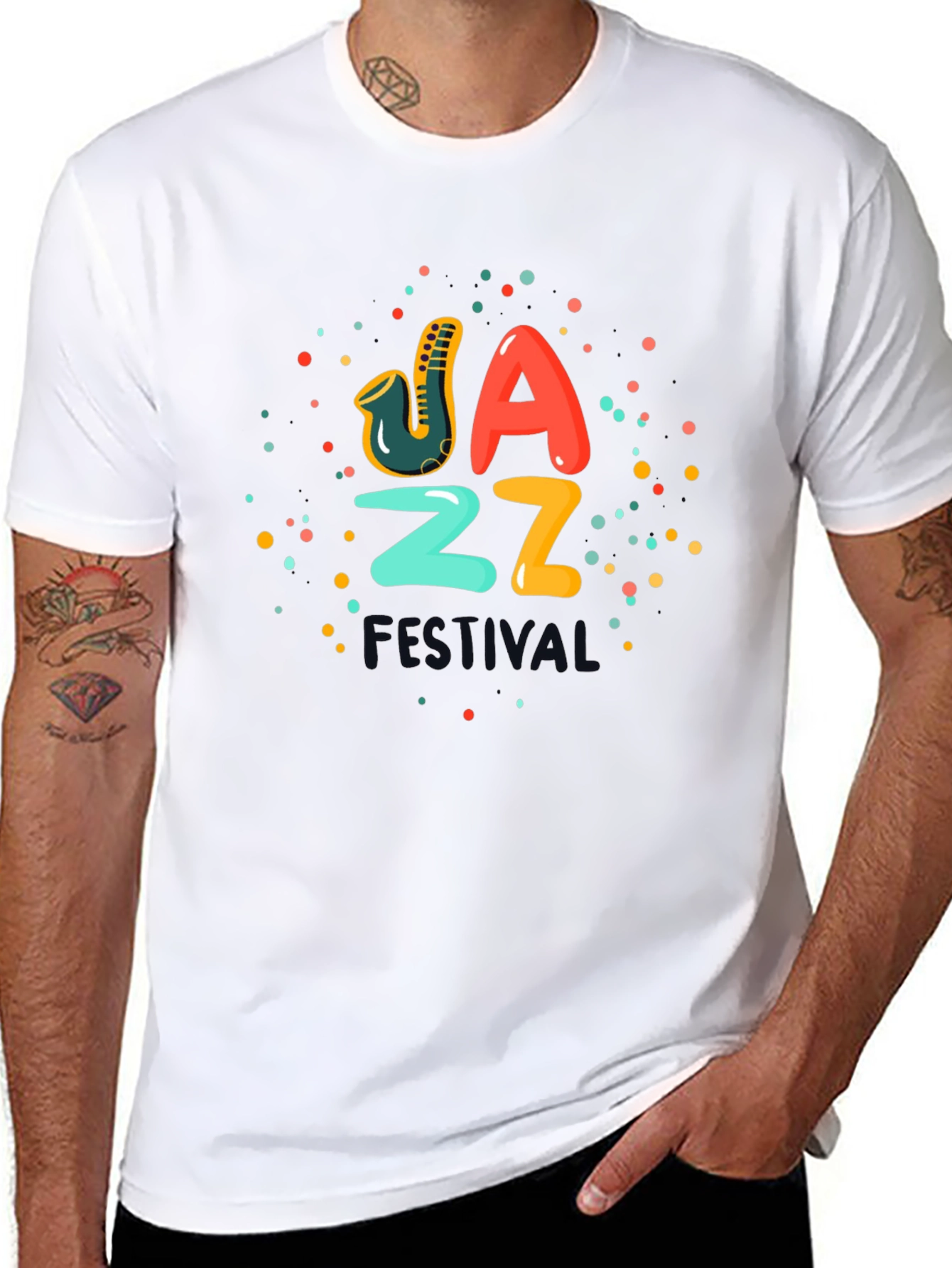 Jazz Festival Graphic T-Shirt