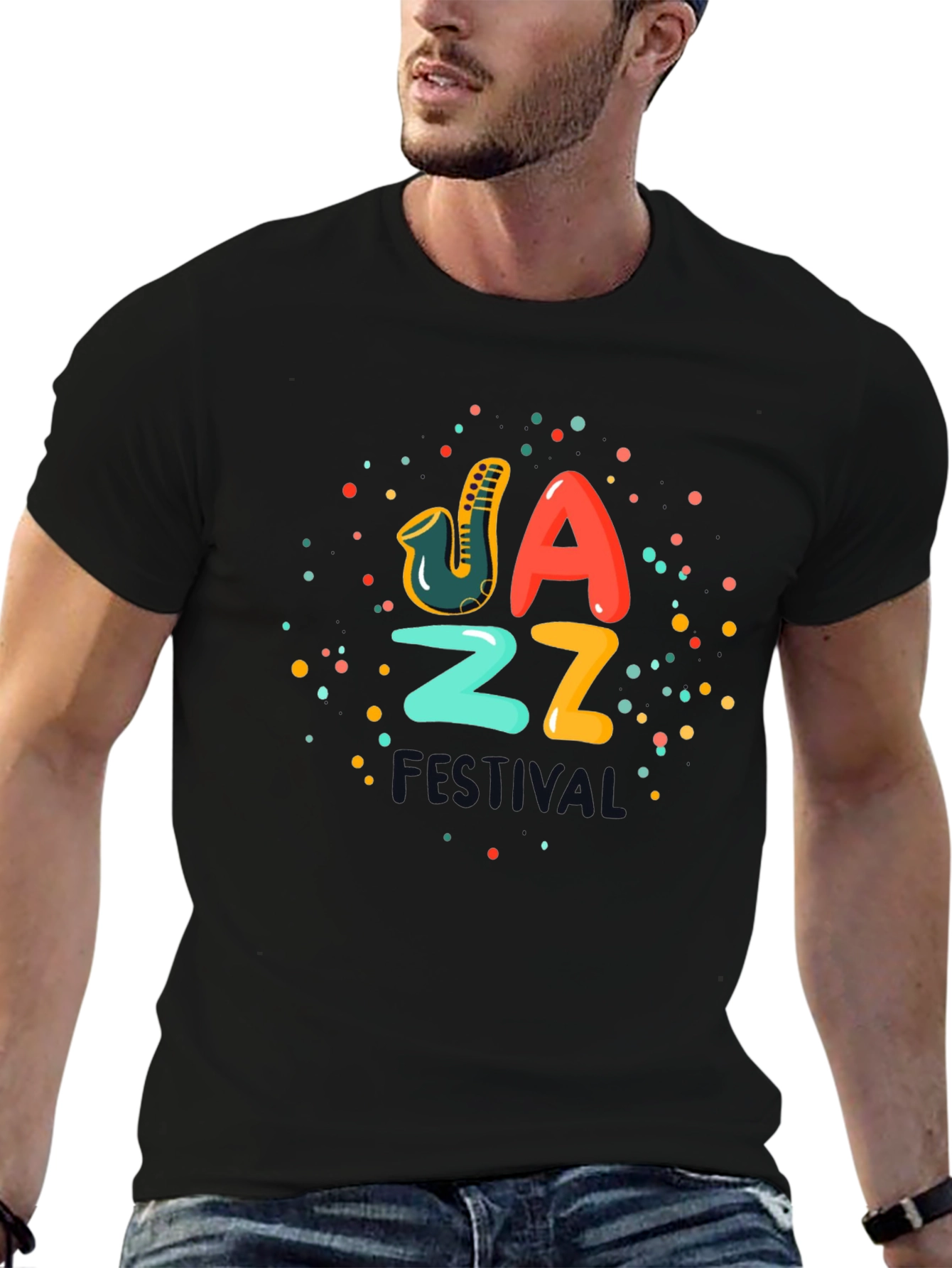 Jazz Festival Graphic T-Shirt