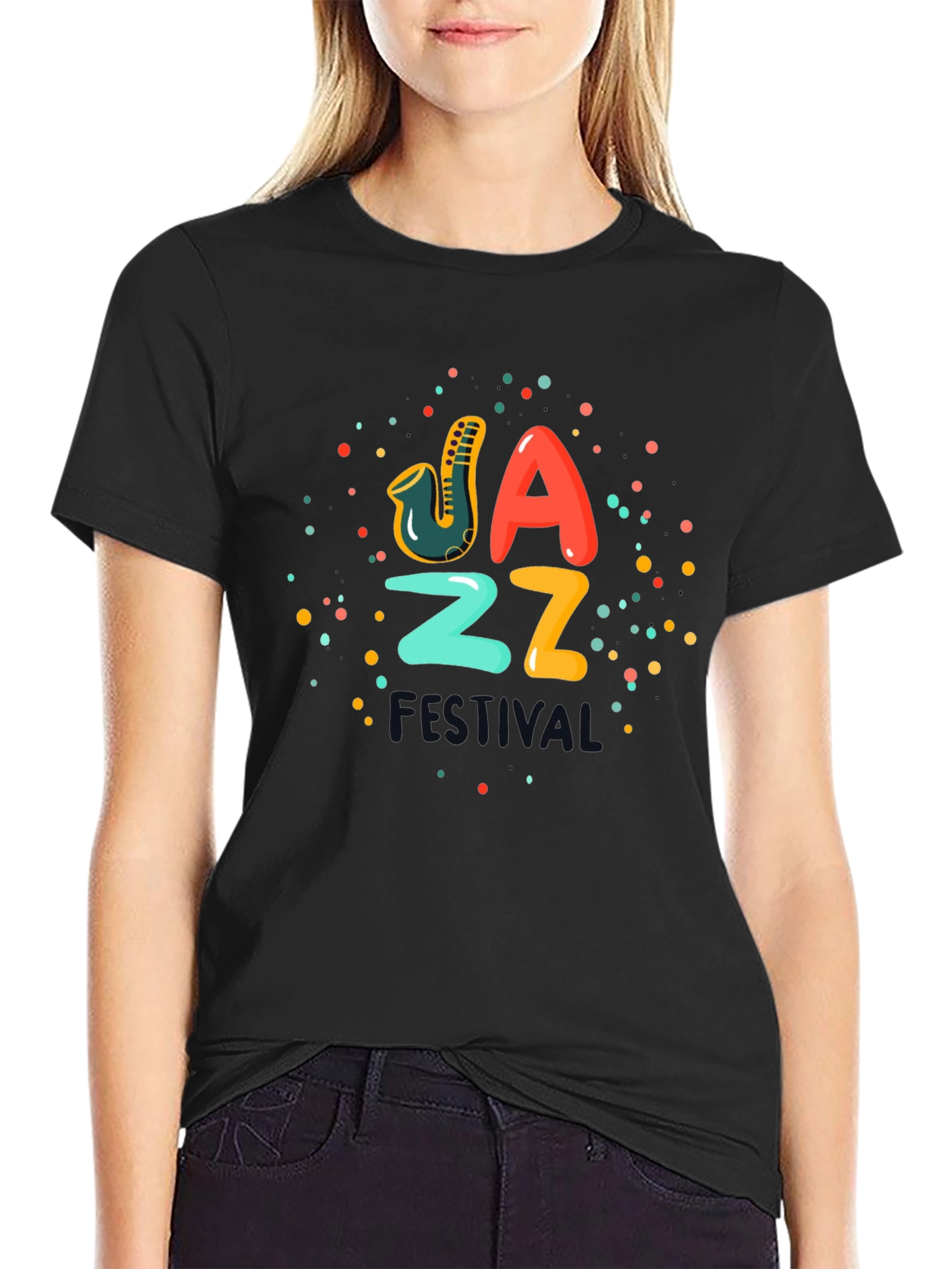 Jazz Festival Graphic T-Shirt