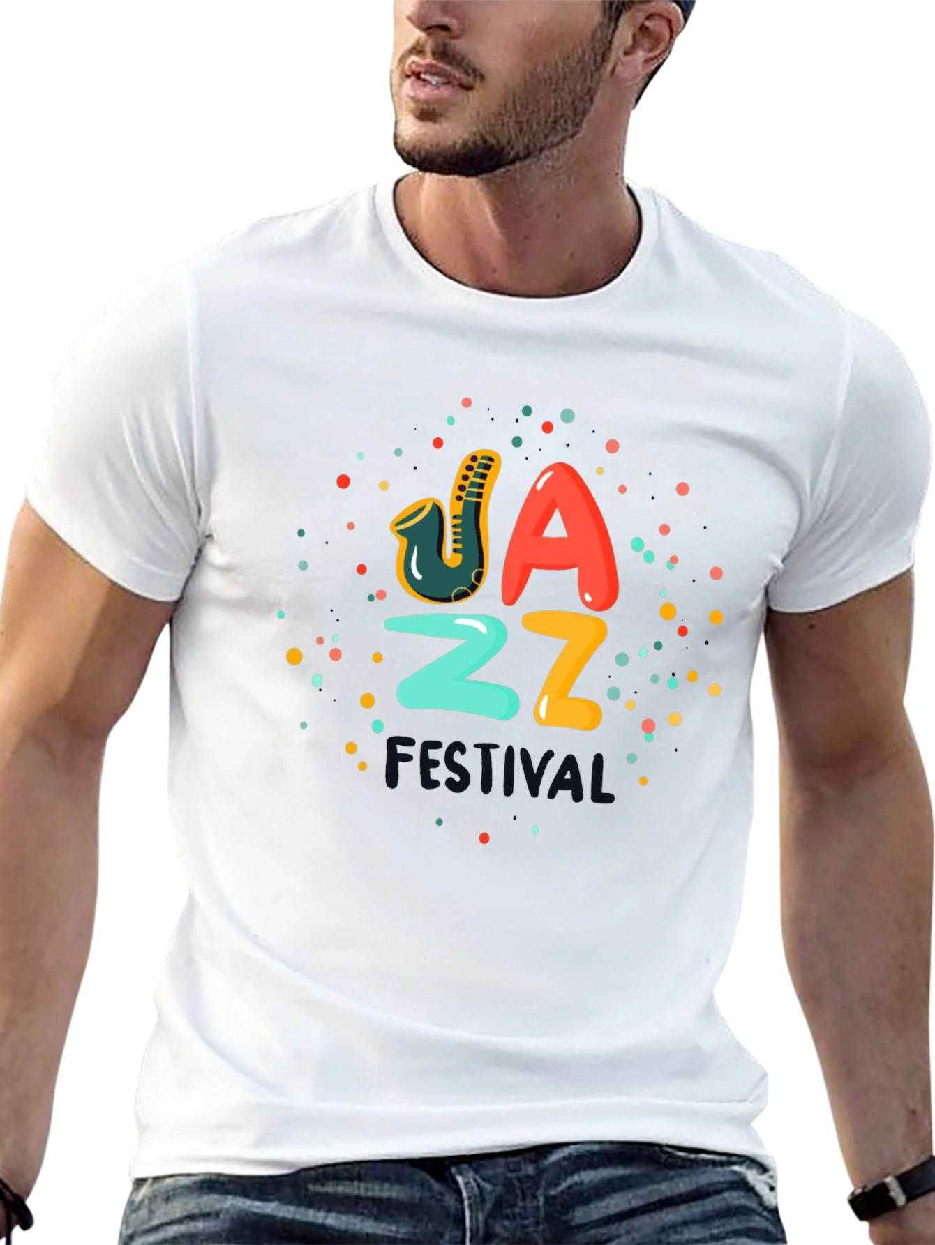 Jazz Festival Graphic T-Shirt