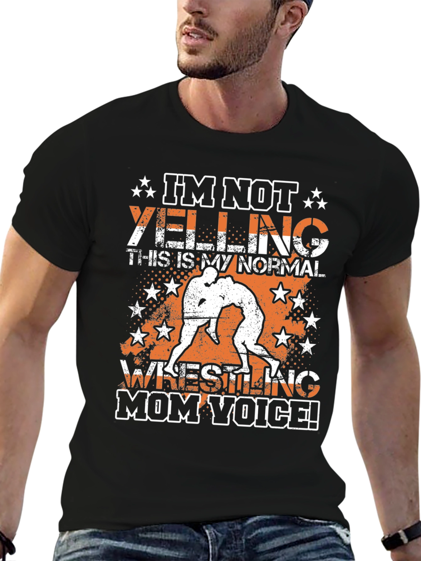 Wrestling Mom Voice Graphic Tee