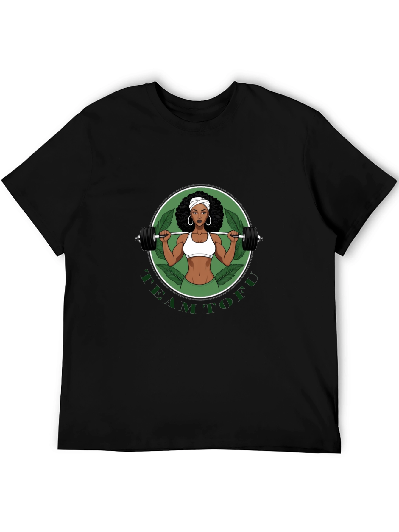 Team Tofu Black Graphic Tee