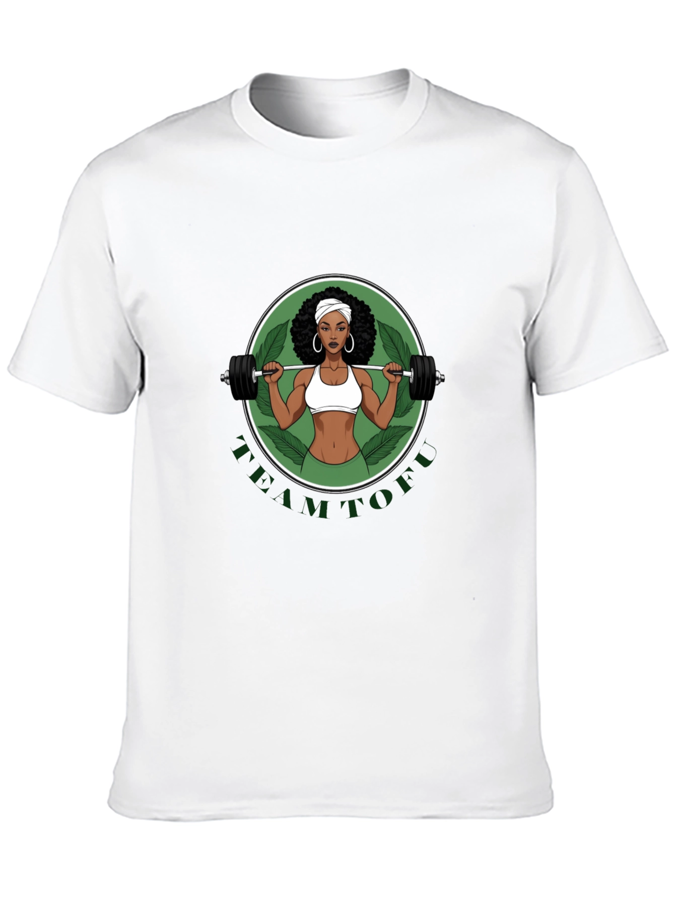 Team Tofu Black Graphic Tee