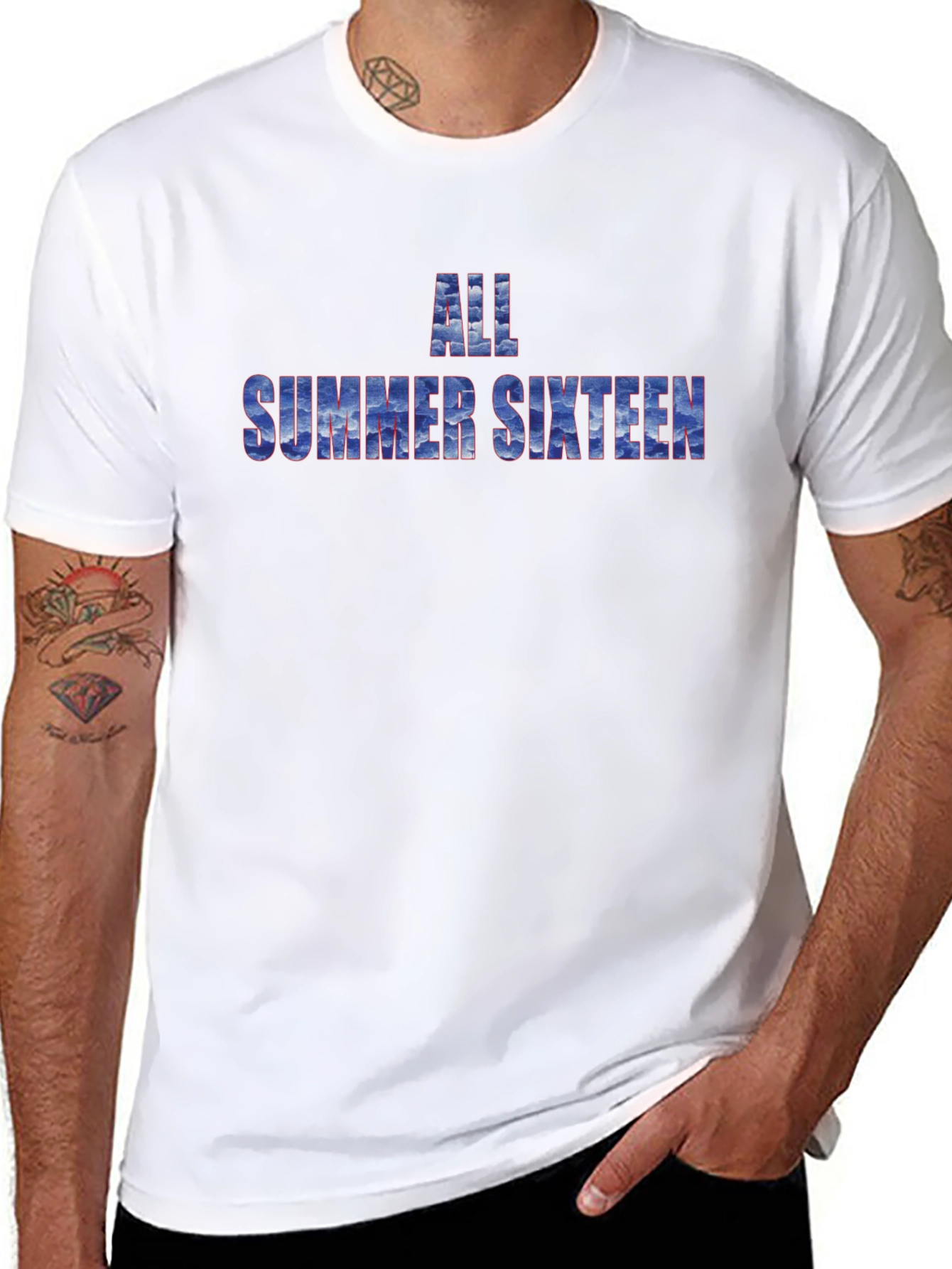 All Summer Sixteen Graphic Tee - Black
