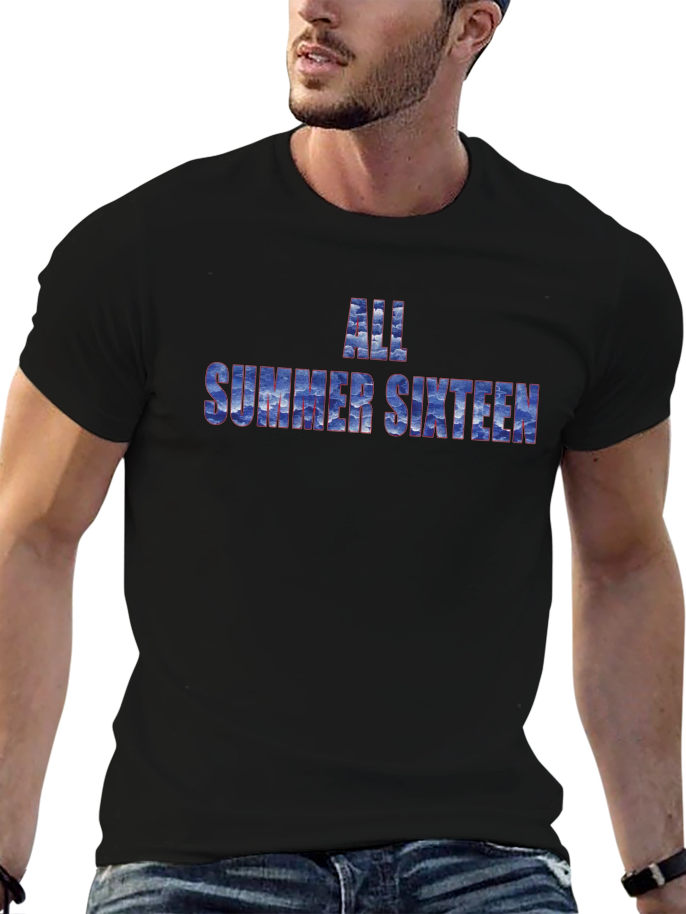 All Summer Sixteen Graphic Tee - Black