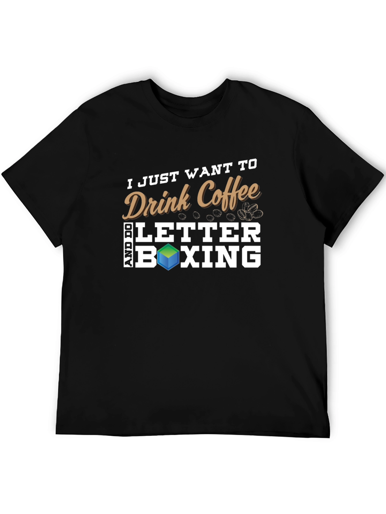 Coffee & Letterboxing Black T-Shirt