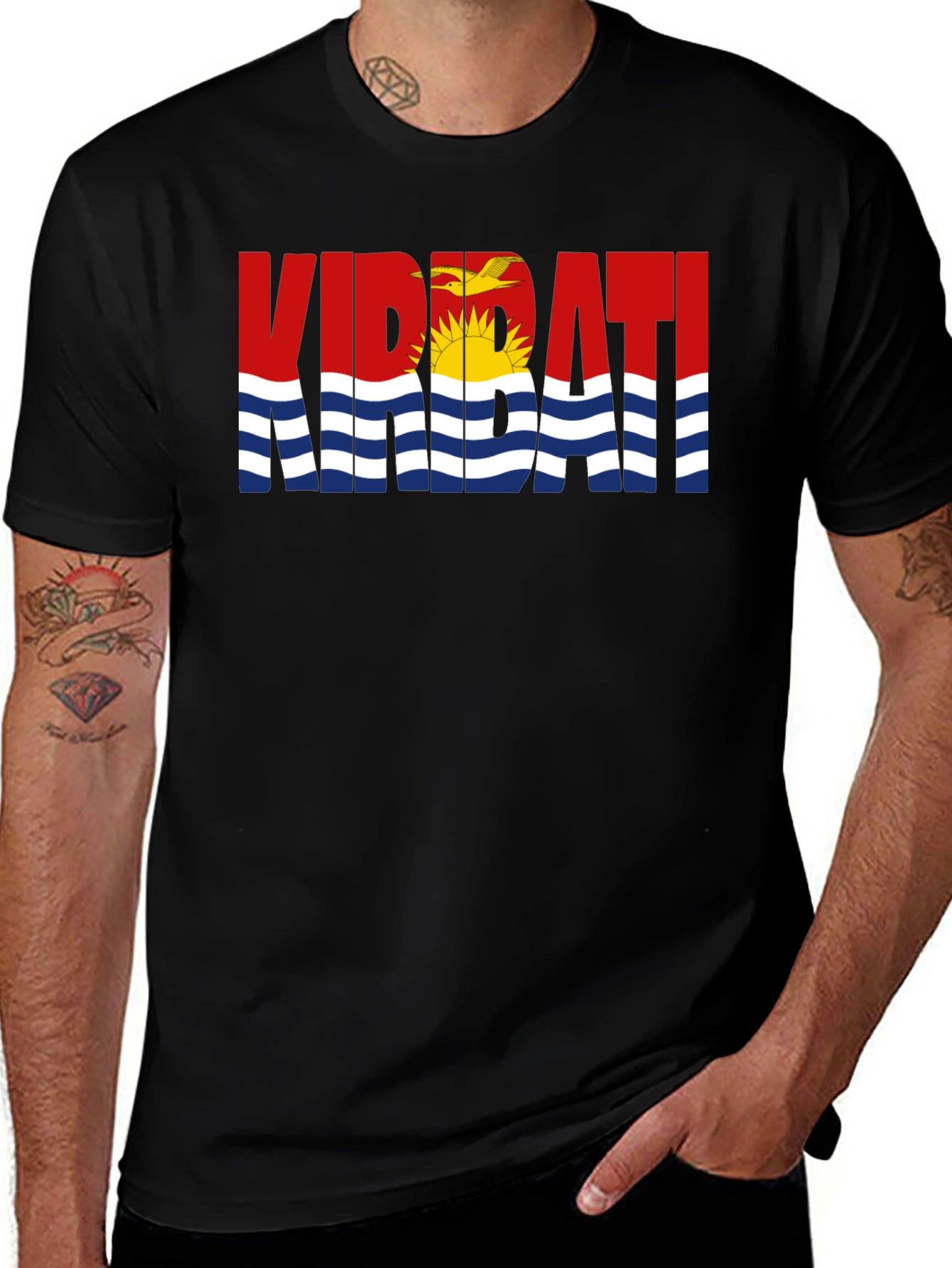 Kiribati Flag T-Shirt - National Pride