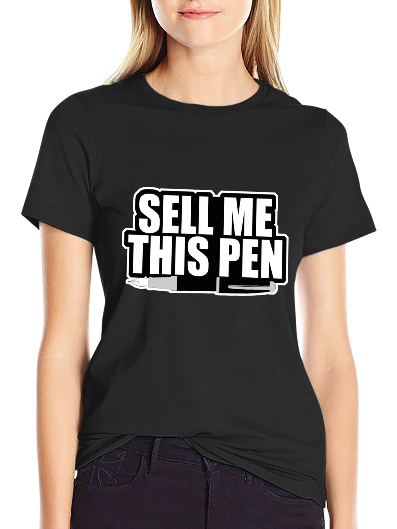 Sell Me This Pen T-Shirt - Bold Statement Tee