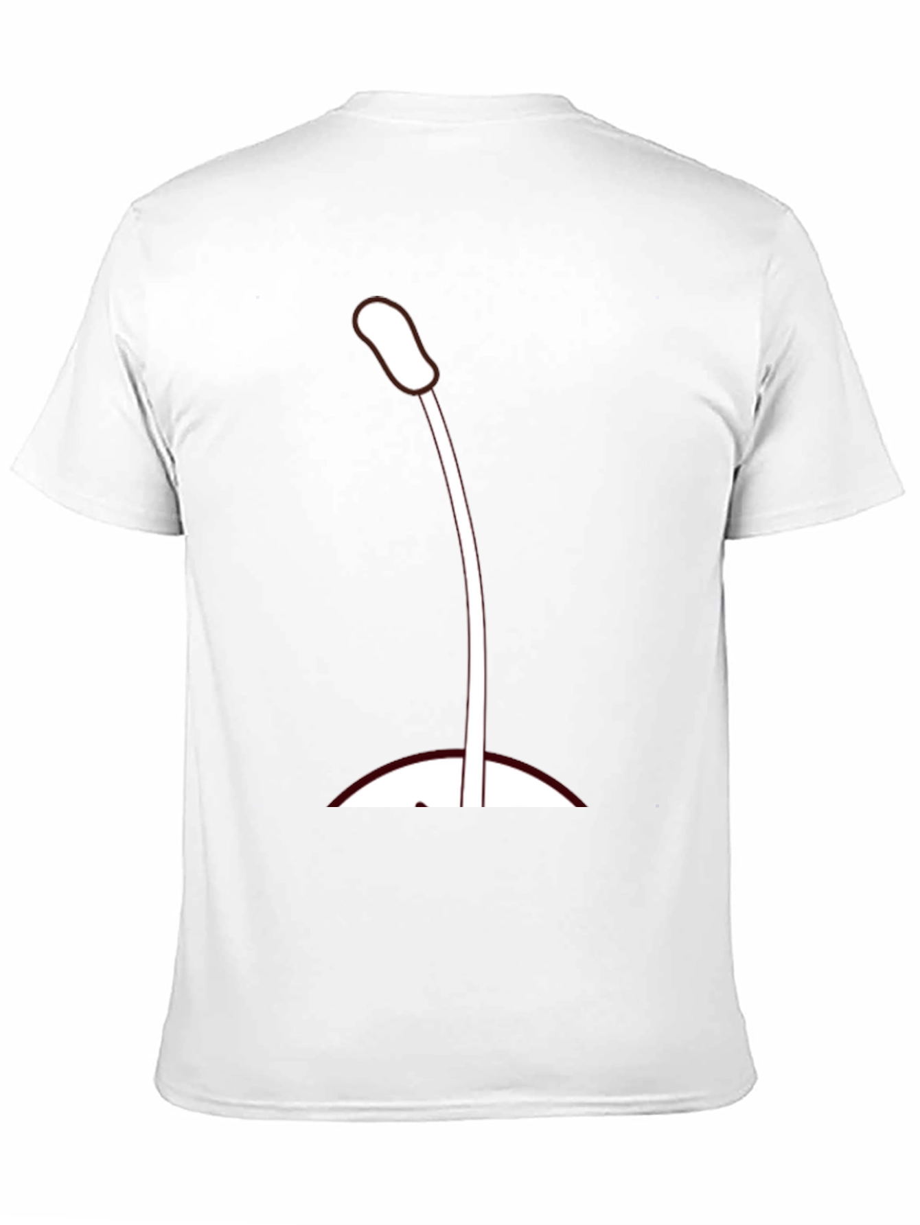 Microphone Graphic T-Shirt - Black Casual Tee