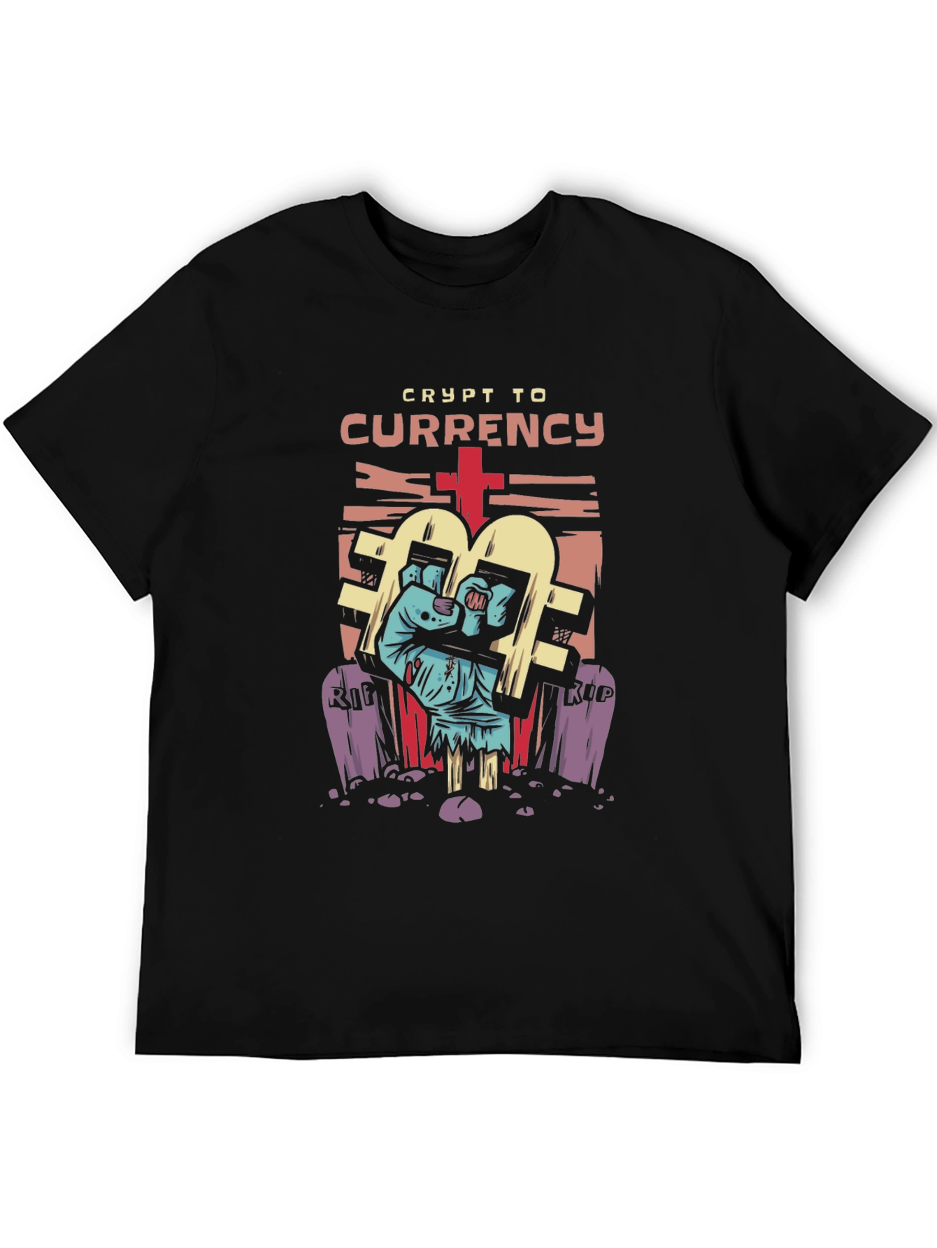 Crypto to Currency Graphic T-Shirt