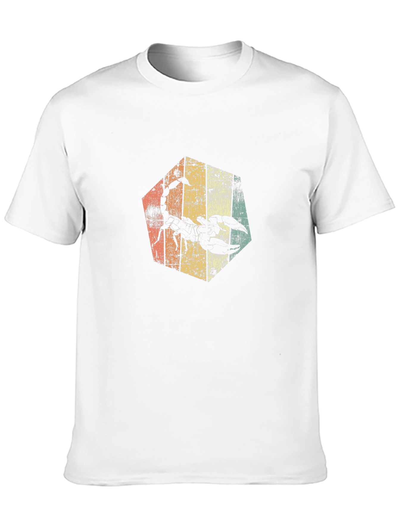 Retro Scorpion Graphic Tee - Black