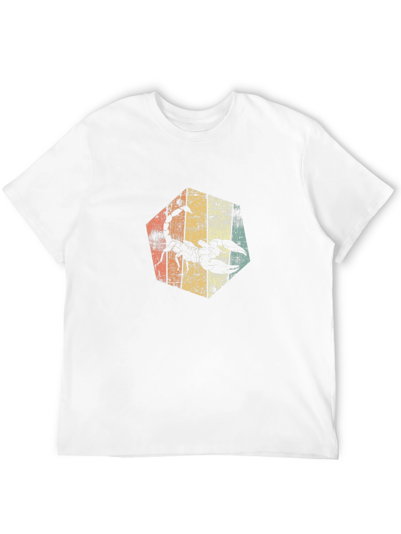 Retro Scorpion Graphic Tee - Black