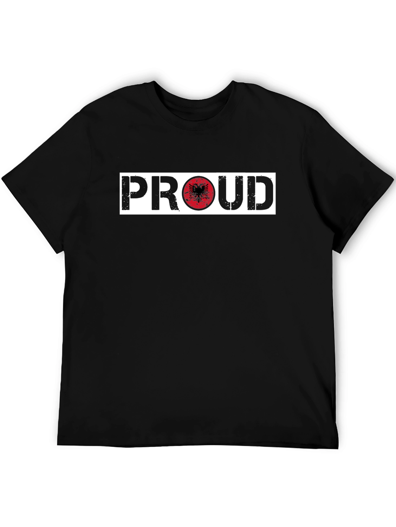 Proud Albania T-Shirt - Black