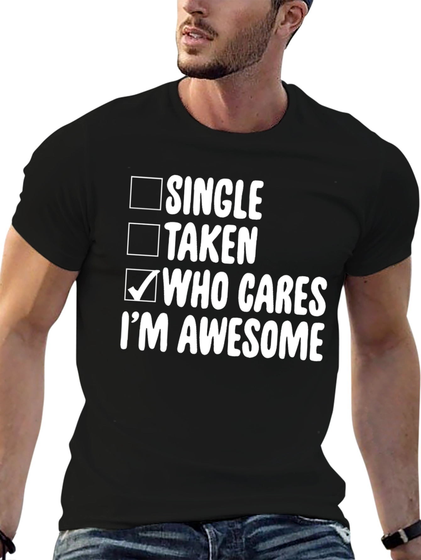 Who Cares Im Awesome T-Shirt