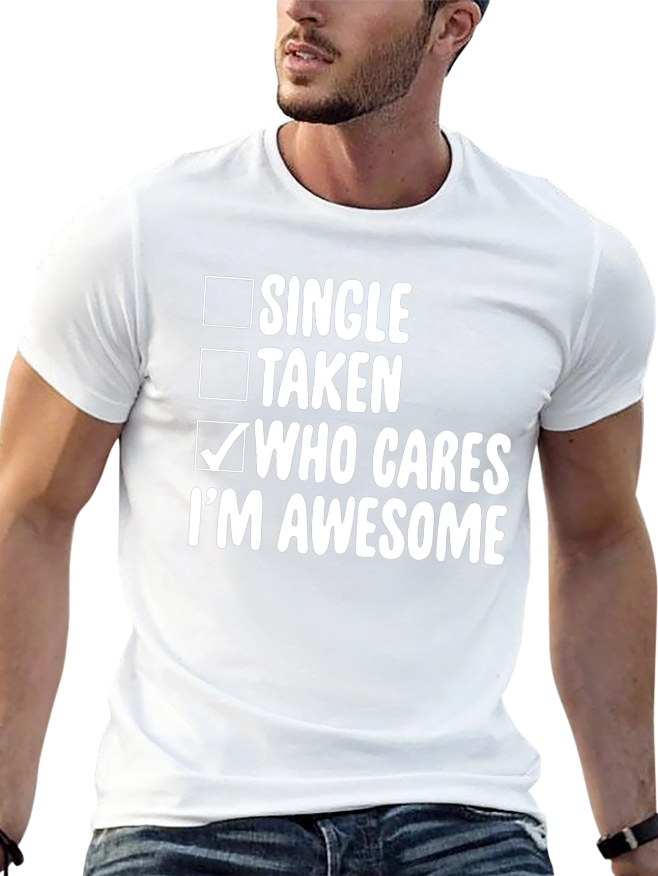 Who Cares Im Awesome T-Shirt