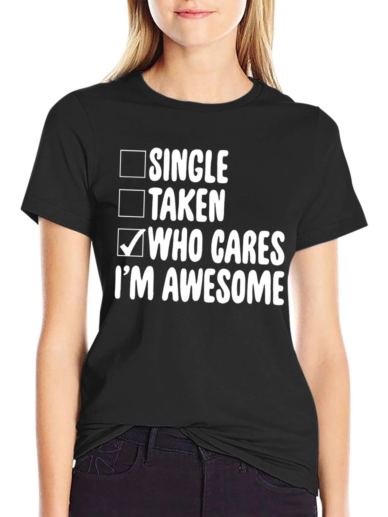 Who Cares Im Awesome T-Shirt