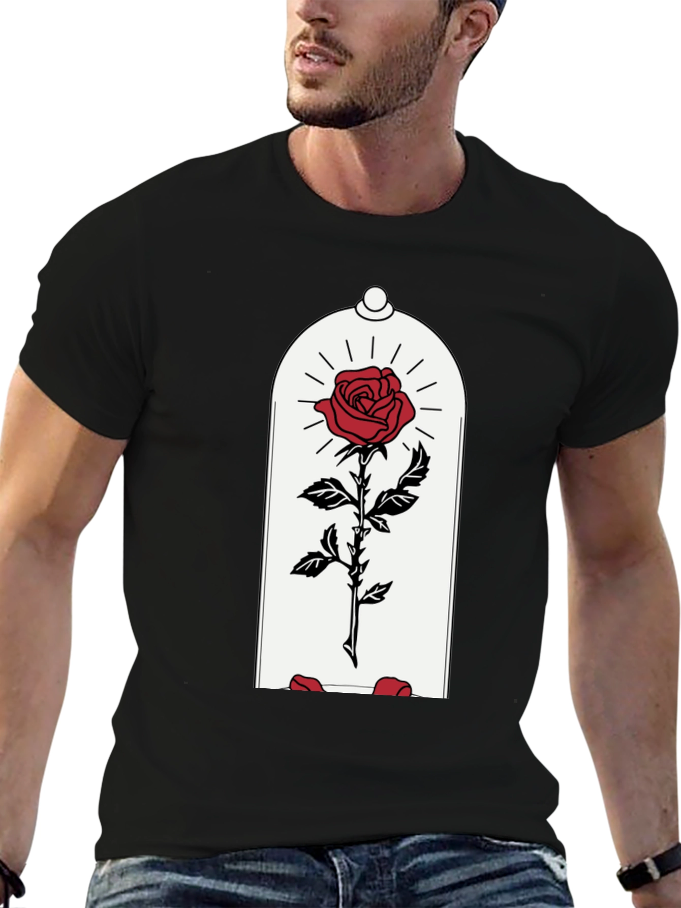 Enchanted Rose Graphic Tee
