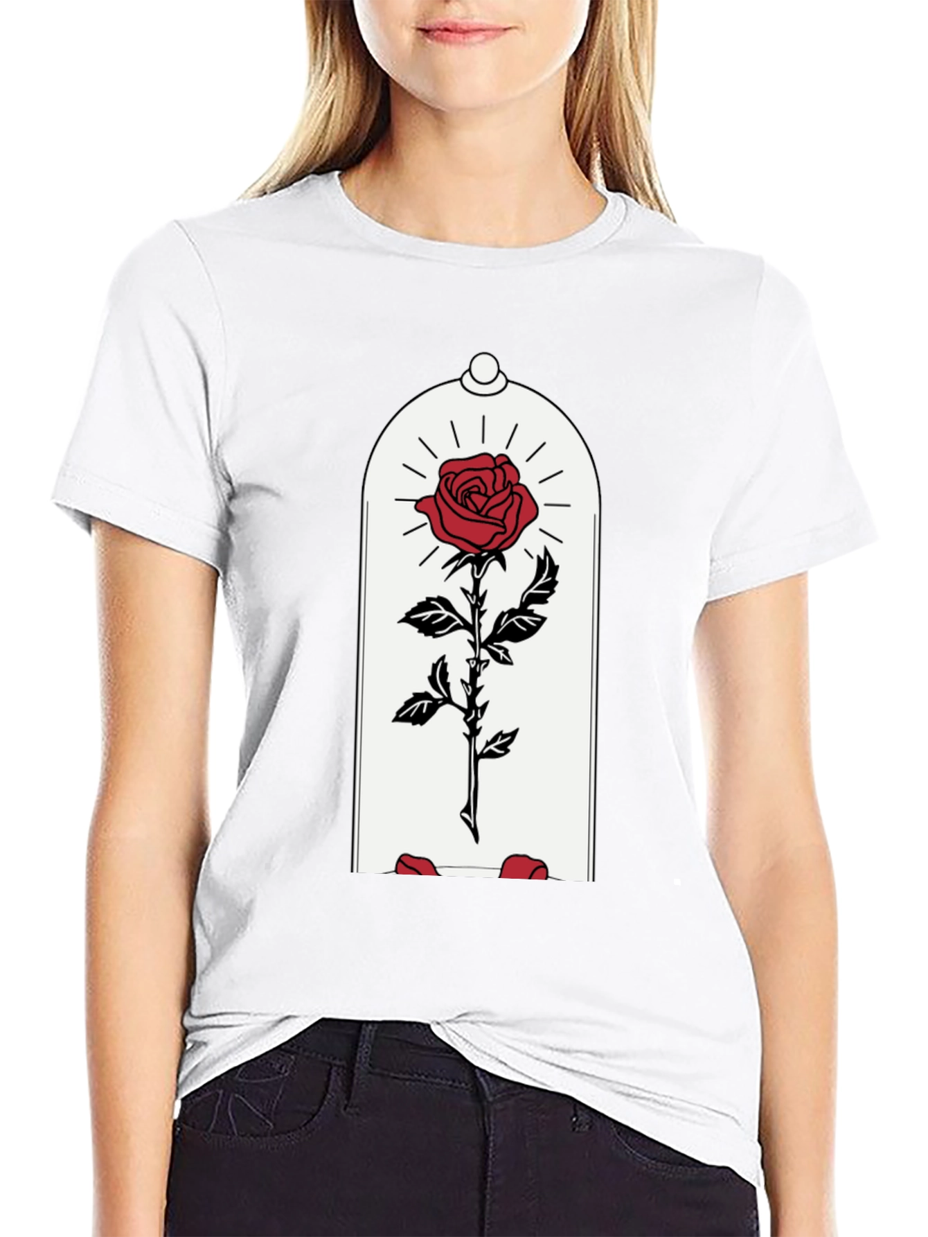 Enchanted Rose Graphic Tee