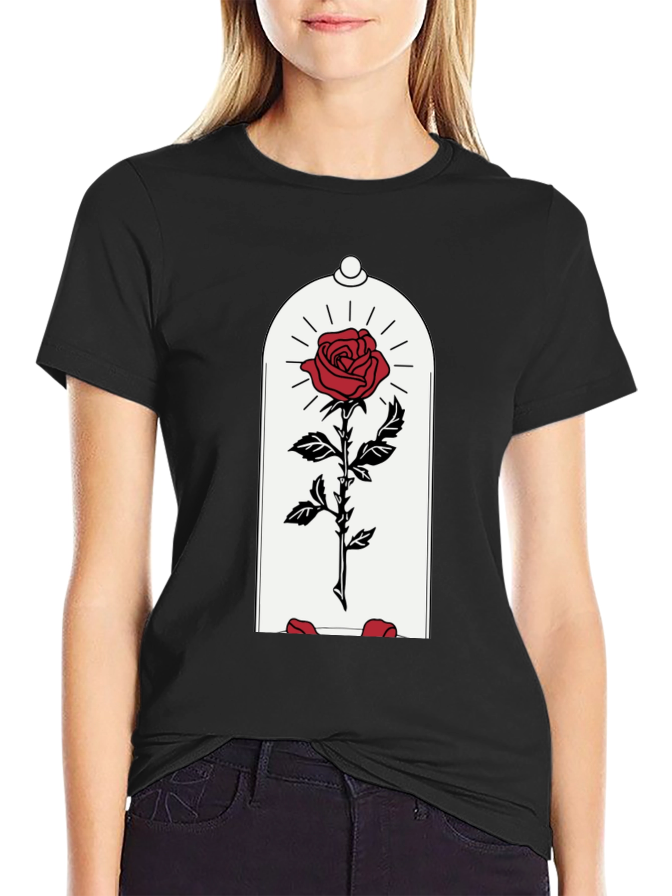 Enchanted Rose Graphic Tee