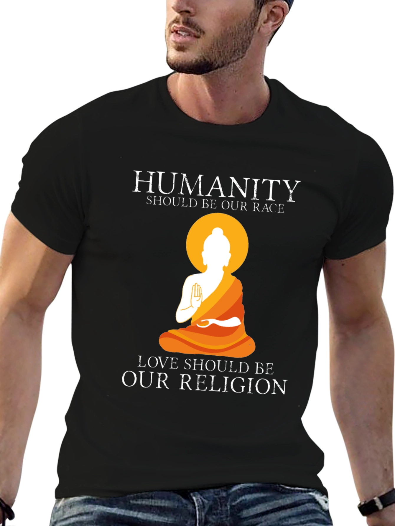 Humanity Race Religion Graphic Tee