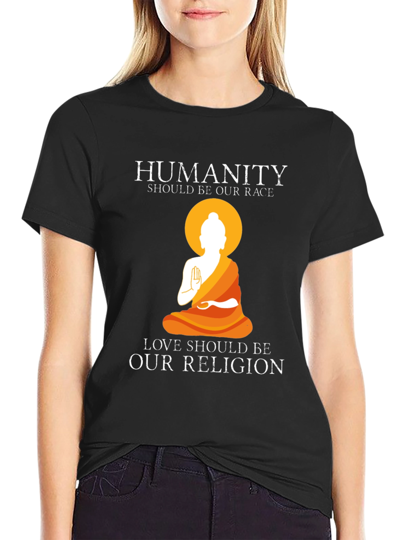Humanity Race Religion Graphic Tee